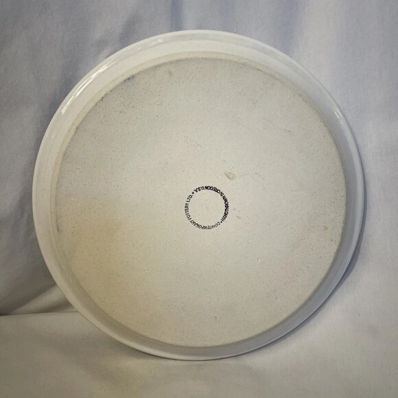 Contemporary Pottery LTD Oregon Ceramic Cow Veggie Chips Platter & Dip Bowl - Picture 4 of 11